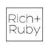 Logo for the brand Rich+Ruby